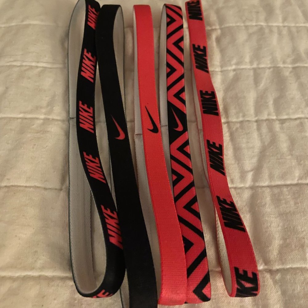 5pc Nike headbands